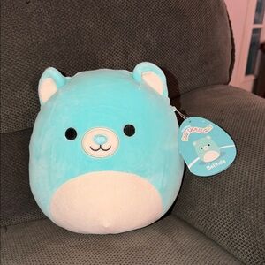 Squishmallows Belinda Blue and White Plush bear Toy